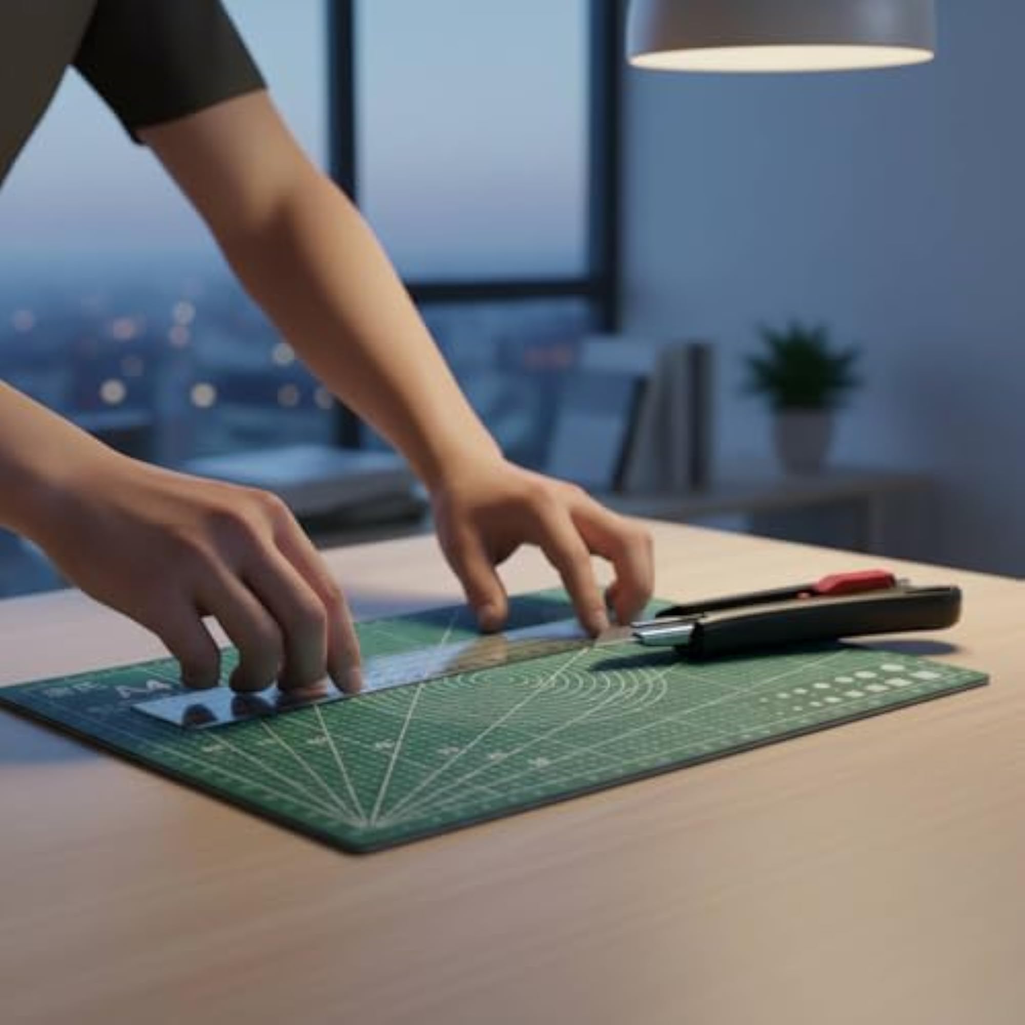 Rotating Table Tennis Cutting Platform, Precision Cutter